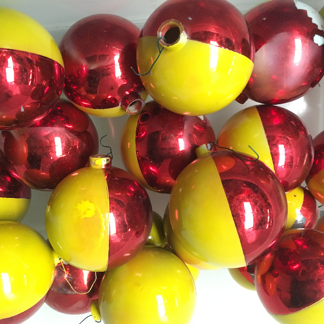 BAUBLE, Red Yellow (Box Lot)